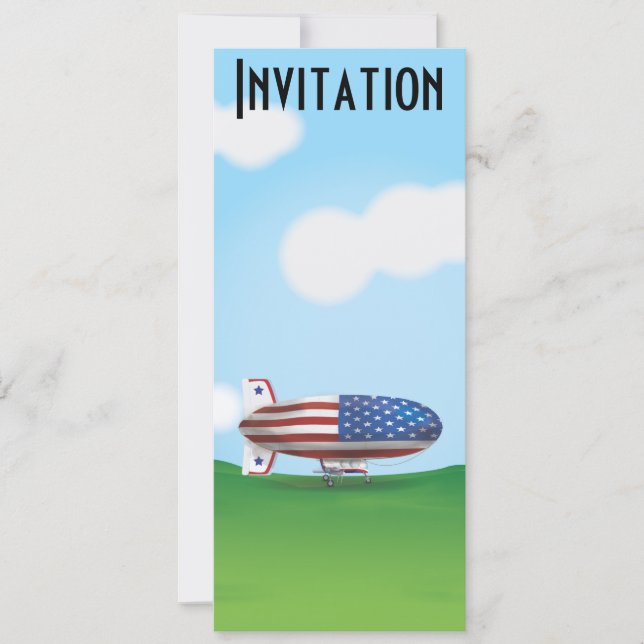 Invitación Dirigible (Anverso)
