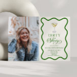 Invitación Dirty Thirty Dirty Martini, 30 Fiesta de cumpleaño<br><div class="desc">¡Esta es una sucia película de un Personalizado de Treinta Sucios Martini,  foto de 30 años de fiesta!</div>