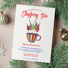 Invitación Disco Mug Navidades Tea Fiesta