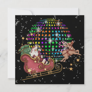 Invitación DISCO Santa - Fiesta - SRF