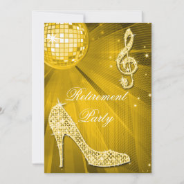 Invitación Discoteca y retiro de oro de talones de espárragos