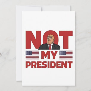 Invitación Discurso de inauguración anti Trump No es mi Presi