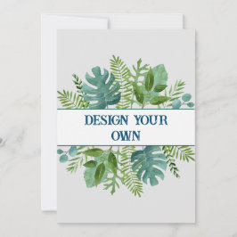 Invitación Diseñar su propia floral