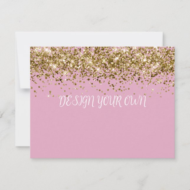 Invitación Diseñar su propio Fiesta (Anverso)