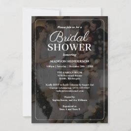 Invitación Diseñar tu propia ducha de novia de 3 Collages de 