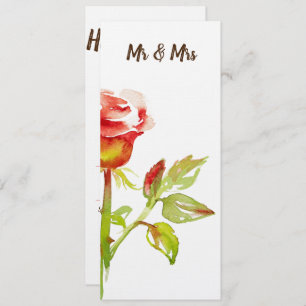 Invitación Diseño apacible del rosa