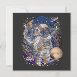 Invitación Diseño astronauta