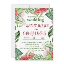 Diseño boda con flores en colores cálidos