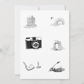 Invitación Diseño creativo de páginas de colores para niños