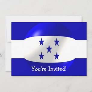 Invitación Diseño de bandera de Honduras