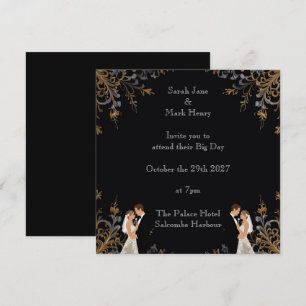 Invitación Diseño de boda que puedes personalizar