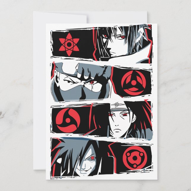 Invitación Diseño de camisetas animadas (Anverso)