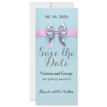 Diseño de color azul pastel con un arco