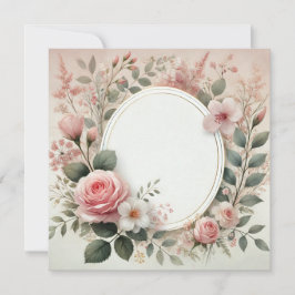 Invitación Diseño de compromiso de Boda de Dreamy