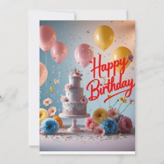 Invitación Diseño de cumpleaños