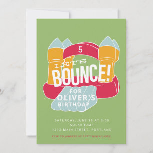 Invitación diseño de fiesta de cumpleaños de Bpropósito House