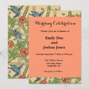 Invitación Diseño de fondo de escritorio clásico de William M