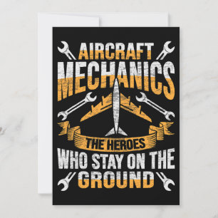 Invitación Diseño de héroe mecánico para aeronaves