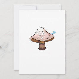 Invitación Diseño de hongo, hongo de fiesta