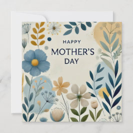 Invitación Diseño de impresión del Día de la Madre Feliz