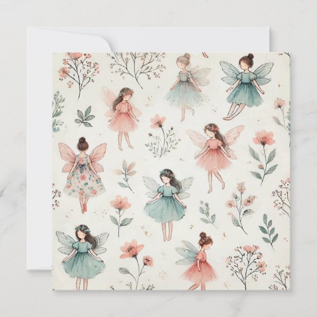 Invitación Diseño de impresión Fanciales (Anverso)