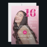 Invitación Diseño de la portada de la revista Dulce cumpleaño<br><div class="desc">Tapa de la revista Diseño Dulce Invitación a los 16 Años</div>