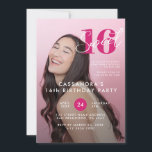 Invitación Diseño de la portada de la revista Dulce cumpleaño<br><div class="desc">Tapa de la revista Diseño Dulce Invitación a los 16 Años</div>