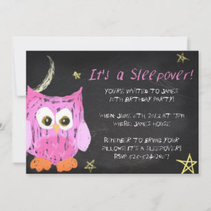 Invitación Diseño de la sirena de chalecos Owl2