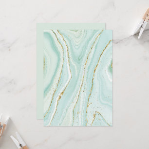 Invitación diseño de mármol líquido pintado a mano elegante c