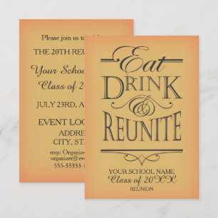 Invitación Diseño de Reunión Escolar