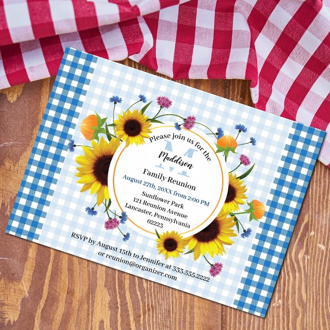 Invitación Diseño de reuniones familiares con temática de gir (Subido por el creador)