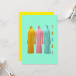 INVITACIÓN DISEÑO DE ROPA DE MODA DE REFRIGERACIÓN