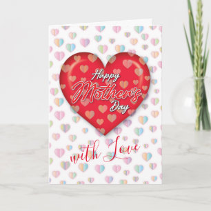 Invitación Diseño del Día de la Madre Feliz
