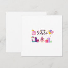 Diseño editable de feliz cumpleaños