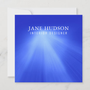 Invitación Diseño elegante limpio moderno azul lujoso