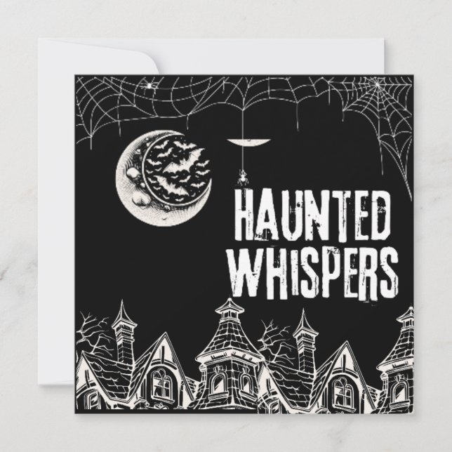 Invitación Diseño Feliz Halloween (Anverso)