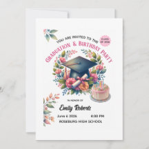 Diseño floral para graduación y fiesta de cumpleañ