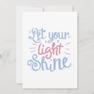 Invitación Diseño inspirador a mano