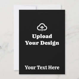 Invitación Diseño más mensaje personalizado