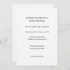 Invitación Diseño personalizado de rociadores o duchas para b