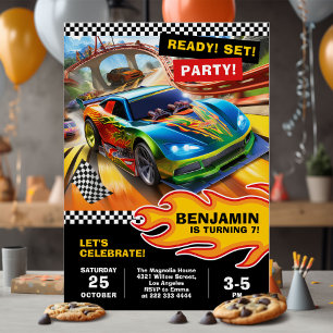Invitación Diseño rápido y divertido de la fiesta de cumpleañ