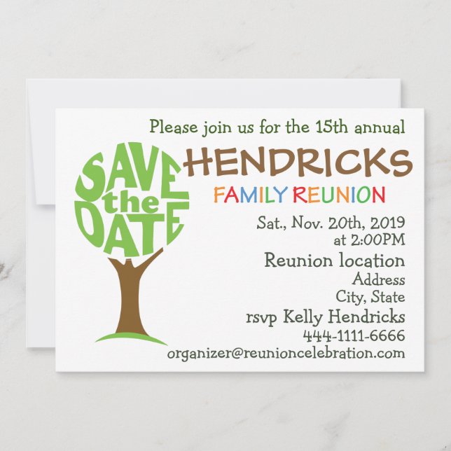 Invitación Diseño Reunión para familias (Anverso)
