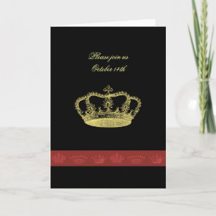 Invitación Diseños de la corona