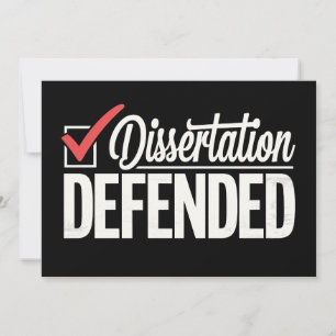 Invitación Disertación Defendió la Graduación de Graduado de 