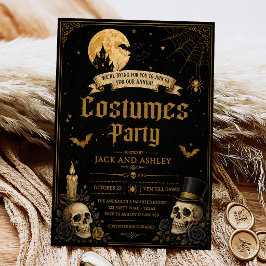 Invitación Disfraces Fiesta de Halloween para Adultos