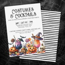 Disfraces y Cócteles Fiesta de Halloween