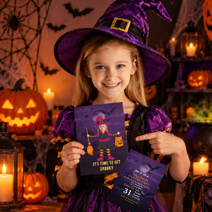 Invitación Disfraz de foto personalizada Fiesta de Halloween