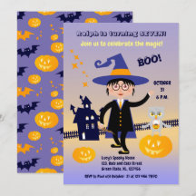 Disfraz de Halloween Niño Mago Fiesta de Cumpleaño