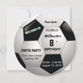 Invitación Diversión al fútbol ⚽ Fiesta épico de cumpleaños