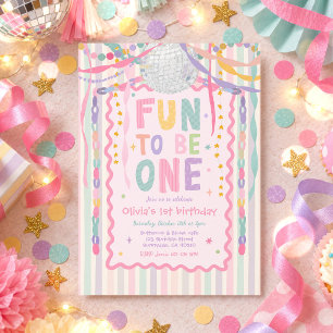 Invitación Diversión al ser una niña caprichosa en su primera